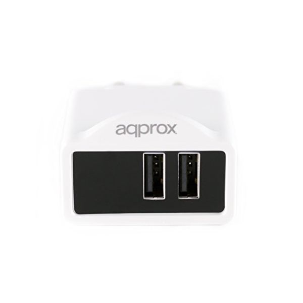 Wall Charger approx! APPUSBWALL21W USB White - Image 5