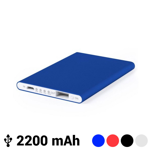 Ultra-slim Power Bank with Micro USB 2200 mAh LED 145538